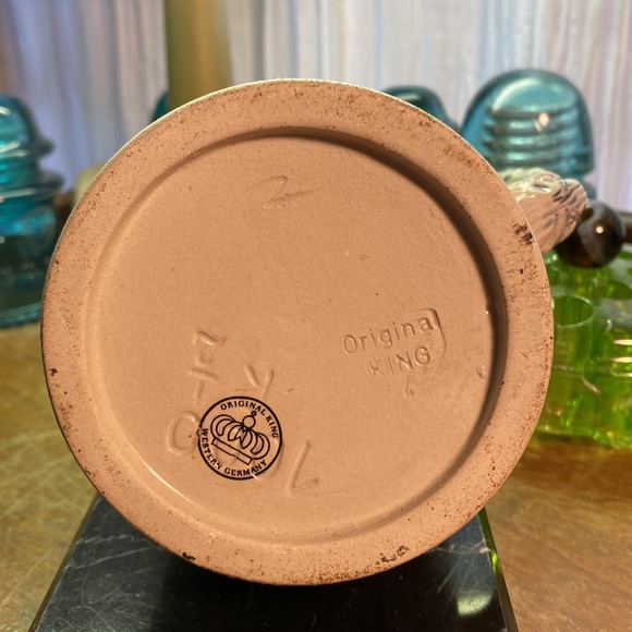 Vintage King Western Germany Beer Stein-w-Petwer Lid! - Picture 7 of 11